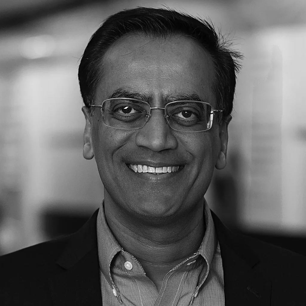 A headshot of Raj Agrawal, CFO of Western Union.