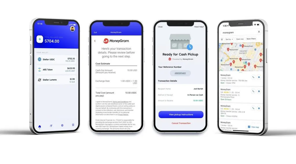 MoneyGram's crypto-to-cash service with Stellar and USDC